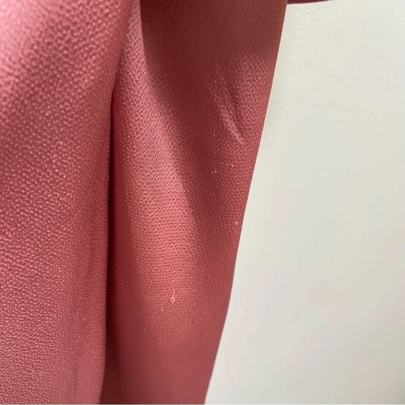 Shona Joy Luxe Cocktail Frill Dress Rose Pink 13954 - Picture 15 of 15